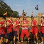 امین حسینیان مربیگری کیک بوکسینگ