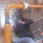 لوله کشی گاز شرکت پرگاز شعله بهشتی