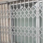 درب آکاردئونی سه لوزی و تمام لوزی الماس