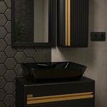 کابین روشویی نیلای