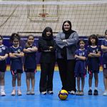 آموزش والیبال دختران رشت