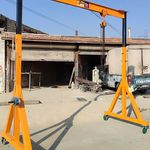 جرثقیل سقفی و دروازه ای دکل