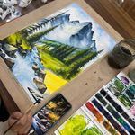 آموزش نقاشی غزال