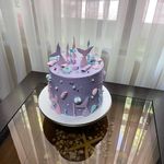 کیک تولد خانگی و کوکی‌آیسینگ نوشیکا_کیک