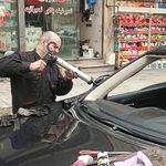 شیشه اتومبیل رجبی