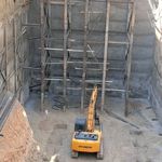 تخریب و خاکبرداری پایدار سازی گود آرش