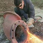 برشکاری و جوشکاری همه سازه های فلزی بندر