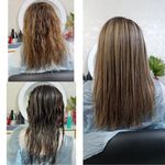 کراتینه و احیای موهای آسیب دیده زمانی