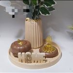 سنگ مصنوعی و شمع خانه لوکس