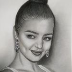 نقاش سیاه قلم رضایی