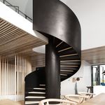 پله گردان اسپیرال