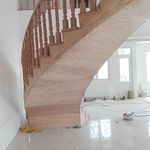 نرده چوبی  و پله دوبلکس و ساده بجنورد