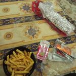 پیتزا ساندویچ تندوری