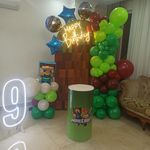 بادکنک آرایی و گل آرایی رز سفید