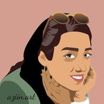 سفارش نقاشی چهره آذین