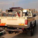 امداد خودرو دکل دار اسکیت دار