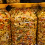 محصولات خانگی پیاز داغ ترشی سبزی ساجدی