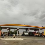 پمپ بنزین باران