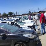 پارکینگ مزایده ایران خودرو