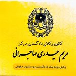 مریم حیدری - وکیل پایه یک دادگستری