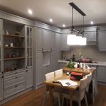 رنگ کاری کابینت MDF خام