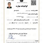گواهینامه مهارت