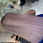 رنگ مو و کراتین مو شیوا صادقی
