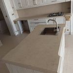 صفحه هات کابینت سنگ مهندسی کوارتز