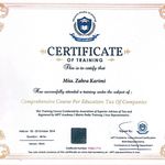 گواهی تخصصی مالیات از کشور تایلند
