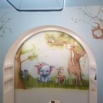 پتینه نقاشی دیواری سقفی گروه هنری کوشا