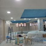 نقاشی ساختمان کاغذ دیواری گوار