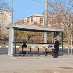ایستگاه اتوبوس شهید بابانظر 90