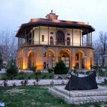 عمارت چهل ستون قزوین (عمارت کلاه فرنگی)