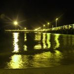 اسکله بزرگ کیش (شب گردی)