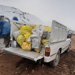 حمل نخاله و مصالح با نیسان 24 ساعته