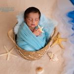 عکاسی نوزاد در منزل پروازی