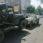 امداد خودرو مجهز به چرخگیر