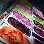 آبمیوه بستنی گل یخ