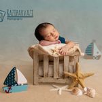 عکاسی نوزاد در منزل پروازی