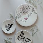 دکلان گالری دیوارکوب سفالی و تابلو