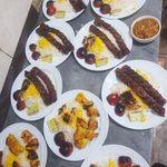 پلو کبابی فطرتی