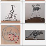 گالری مجسمه سیمی استاد امیر قربعلی