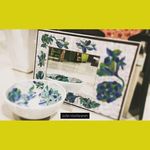 مینا کاری و کاشیکاری سفال نیلوفرانه