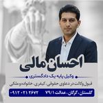 احسان مالی وکیل پایه یک دادگستری