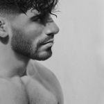 طراحی چهره سیاهقلم نجفی