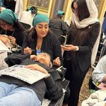 خدمات اکستنشن مژه و لیفت ابرو ماهدیس