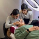 خدمات اکستنشن مژه و لیفت ابرو ماهدیس