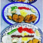 بیرون بر برگ سبز