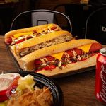 برگر زغالی ظفر