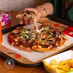 برگر زغالی ظفر